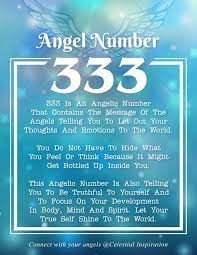 Angel Number 333 Angel Number Meanings Number Meanings Angel Numbers 333