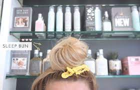 The Sleep Bun Plus Why Alligator Clips Are Everything Sleep Hairstyles Blowout Hair Hair Styles