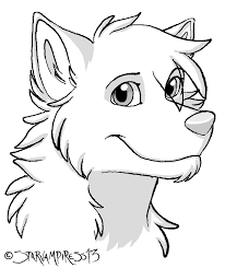 Free Cartoon Wolf Lineart 2 By Starvampiress13 D4cbnph Png 748 888 Cartoon Wolf Drawing Cartoon Wolf Cartoon Drawings