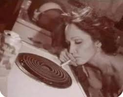 As a smoker, I feel the need to set the record straight. This poor  man/demon needed a light. Like many smokers, he had the uncontrollable urge  to murder the people that refused