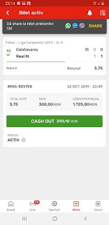Astfel, verificarea biletului la superbet se realizează în 2 variante, în funcție de modul în care ai plasat biletul. Cash Out Superbet Suport IntrebÄri Frecvente Èi Ajutor