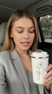 Personalized Travel Mug: Engraved Stainless Steel Coffee Tumbler