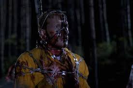 During transport their truck is attacked by three finger and the prisoners escape. Horror Movie Review Wrong Turn 3 Left For Dead 2009 Games Brrraaains A Head Banging Life