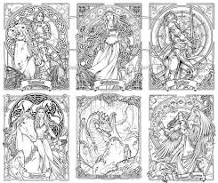 We refer of course to werewolves and vampires , dragons , witches , but also a lot other imaginary creatures and more or less terrifying, that you can now find in these few difficult coloring pages for adults. Pin On Coloring Books