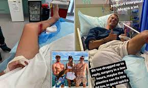 Shark Attack Near Coral Bay In Perth Wa As Fisherman Left With Horror Injuries Daily Mail Online