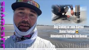 Dog Staking Quad Kites w/ John Barresi ***Bonus footage Adventures in  Kiting w/Jim Doman***