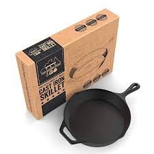 Pre Seasoned Cast Iron Skillet 12 5 Inch By Fresh Australian Kitchen Oven Safe Cookware Perfect Camping I Best Cast Iron Skillet Cast Iron Skillet Cast Iron