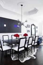 We did not find results for: Black And White French Chairs At Black Dining Table Modern Dining Room