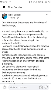 Hermanos Restaurant has official shut its doors. : r/Winnipeg