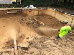 Remove all water, leaves, and debris from your cover. Pool Fill Backfill For In Ground Pools Superior Groundcover