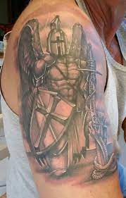 Arcangel Michael Ephesians 6 12 Knight Tattoo Soldier Tattoo Armor Of God Tattoo