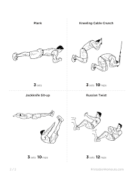 six pack abs exercises pdf exflipatsarans