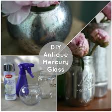 Mercury glass (or silvered glass) is glass that was blown double walled, then silvered between the layers with a liquid silvering solution, and sealed. How To Diy Antiqued Mercury Mirror Glass 17 Apart