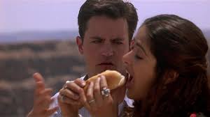 Matthew perry dated rachel dunn in the year 2003. Gray S Papaya Hot Dogs Enjoyed By Matthew Perry Salma Hayek In Fools Rush In 1997
