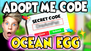 Adopt me codes (2021) codes for adopt me give an interesting twist to your gaming progress. Adopt Me Code To Get Ocean Egg Early In Adopt Me Roblox Adopt Me Secret Code Youtube