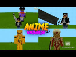 Anime universe v2 addon download! Nova Atualizacao Do Melhor Addon Mod Anime Universe V2 1 Com Varios Animes Para Minecraft Pe Youtube