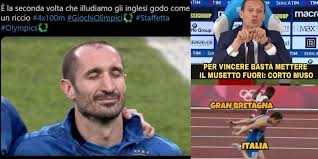 Da sinistra filippo tortu, lorenzo patta, fausto desalu e marcell jacobs un risultato eccezionale per il gruppo manifestato nell'entusiasmo di tortu: D5cuqmngsxbcym
