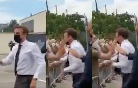 Emmanuel macron giflé à tain dans la drôme. Pwmi7v3b3wamjm