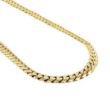 It is 30 long and 2 mm thick. Miami Cuban Link Chain 10k Custom Grimal Jewelry