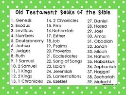 2 Quick Reference Green Border Books Of The Bible Wall Charts