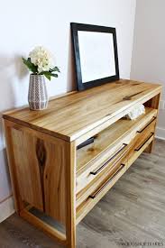 4 dressers ,perfect for any style of bedroom or living room 31l x 21d x 11.4h. Diy Modern Dresser With Open Shelf Printable Building Plans