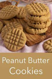 You Ll Love These Ultra Easy Peanut Butter Cookies They Re Full Of Peanut Butter Flavor And Have Butter Cookies Easy Easy Peanut Butter Cookies Butter Cookies
