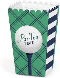 Scroll on to browse through our gallery of great imagery and designs where you easily find inspiration for your party favors, decorations, and menu! Amazon Com Par Tee Time Golf Birthday Or Retirement Party Favor Popcorn Treat Boxes Set Of 12 Toys Games