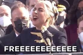 Lady gaga national anthem superbowl 50. Lady Gaga Sings National Anthem At Biden Inauguration Watch