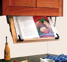 Under Counter Cookbook Or Ipad Holder Cookbook Holder Recipe Book Holders Book Holders