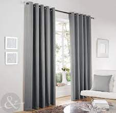Luxury Herringbone Tweed Silver Grey Curtains Lined Modern Eyelet Curtains Ebay Lounge Curtains Modern Eyelet Curtains Curtains