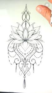 Pain magazine is a trade publication dedicated to the body art community and distributed to tattoo and piercing shops around the u.s. Outline Lotus Flower Drawing Tattoo Novocom Top