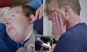 Heart-wrenching moment a patient, 22, with a catastrophic brain injury dies 