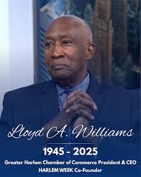 Sending condolences to the family of Lloyd Williams