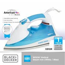 Popular black and decker iron models. Black Decker Vertical Steam Iron For Clothes Blue White Shopee Philippines