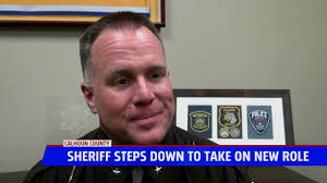 Calhoun County Sheriff Matt Saxton accepts position to become CEO of  Michigan Sheriffs Association