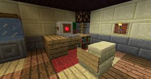 Fixed a texture on the table not lining up, and made it easier to add new chairs and tables in the future. Fridge Minecraft Designs Minecraft Furniture Minecraft Houses
