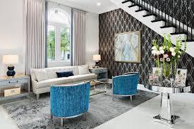 Tampa Black Silver Wallpaper Living Room Transitional With Window Treatment Professionals Blush Living Room Ideas