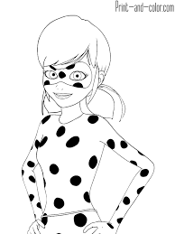 Miraculous Tales Of Ladybug Cat Noir Coloring Pages Print And Color Com Ladybug Coloring Page Coloring Pages Coloring Pages Inspirational