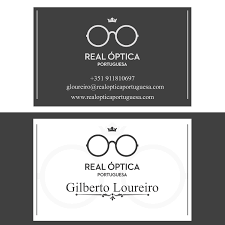 Get optical personalized business cards or make your own from scratch! Elegant Serious Eyewear Business Card Design For Vita Optical By Abdallahkt 2 Design 17872147
