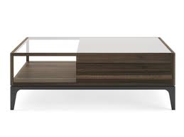 3.8 out of 5 stars with 4 ratings. Square Wood And Glass Coffee Table With Integrated Magazine Rack Juke By Praddy