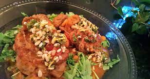 Here is a recipe for this tasty dish. Osso Buco With Toasted Pine Nut Gremolata Around Anna S Table