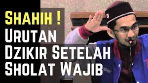 Hadits Shahih Urutan Dzikir Setelah Sholat Wajib Ustadz Adi Hidayat L Agama Kutipan Pelajaran Hidup Kekuatan Doa