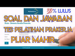 Contoh soal dan jawaban desain grafis 2019 smk erlanggaputra. Bocoran Soal Dan Jawaban Tes Pelatihan Prakerja Pijar Mahir Desain Grafis Pemula Youtube