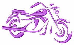 Favpro Designs Embroidery Design Abstract Motorcycle 2 07 Inches H X 3 49 Inches W Machine Embroidery Designs Machine Embroidery Embroidery Designs