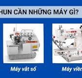 May áo thun là gì? Khi may áo thun cần những máy gì?