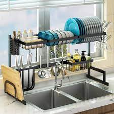 We did not find results for: Amazon Com Over Sink 24 40 Dish Drying Rack Adjustable Large Dish Drainer For Kitchen Storage Counter Organization 2 Tier Stainless Steel Over Sink Dish Rack Display Black 24 Sink Size 40inch Kitchen Dining