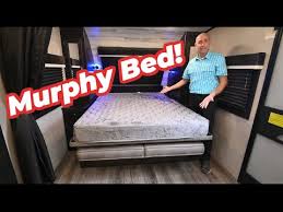 Travel trailer murphy bed mattress. 2021 Jayco White Hawk 24mbh With Murphy Bed Youtube