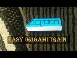 Check spelling or type a new query. Easy Origami Train Cara Membuat Origami Kereta Api Peluru Youtube