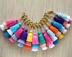 Pompon De Porte Cle Pompon Sac Charme Pom Pom Porte Cles Tassel Bag Charm Tassel Keychain Pom Pom Bag Charm