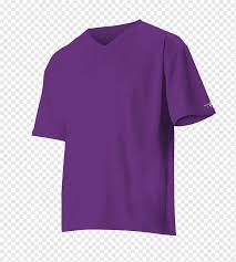 Download T Shirt Sleeve Jersey Blouse Mockup Jersey Purple Tshirt Violet Png Pngwing